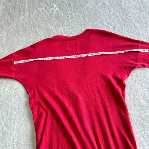 Hollister Y2K Knit Cardigan Sweater Womens S Pink V Neck Button Down Ribbed Trim - Picture 10 of 14